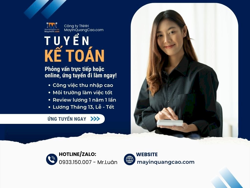 Tuyển nhân viên kế toán