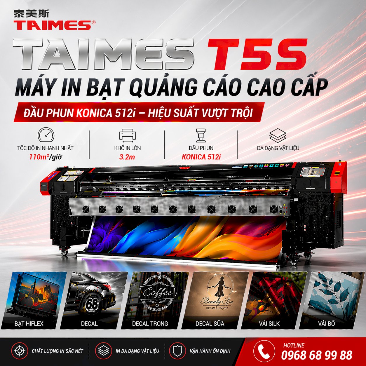 may in ky thuat so taimes T5