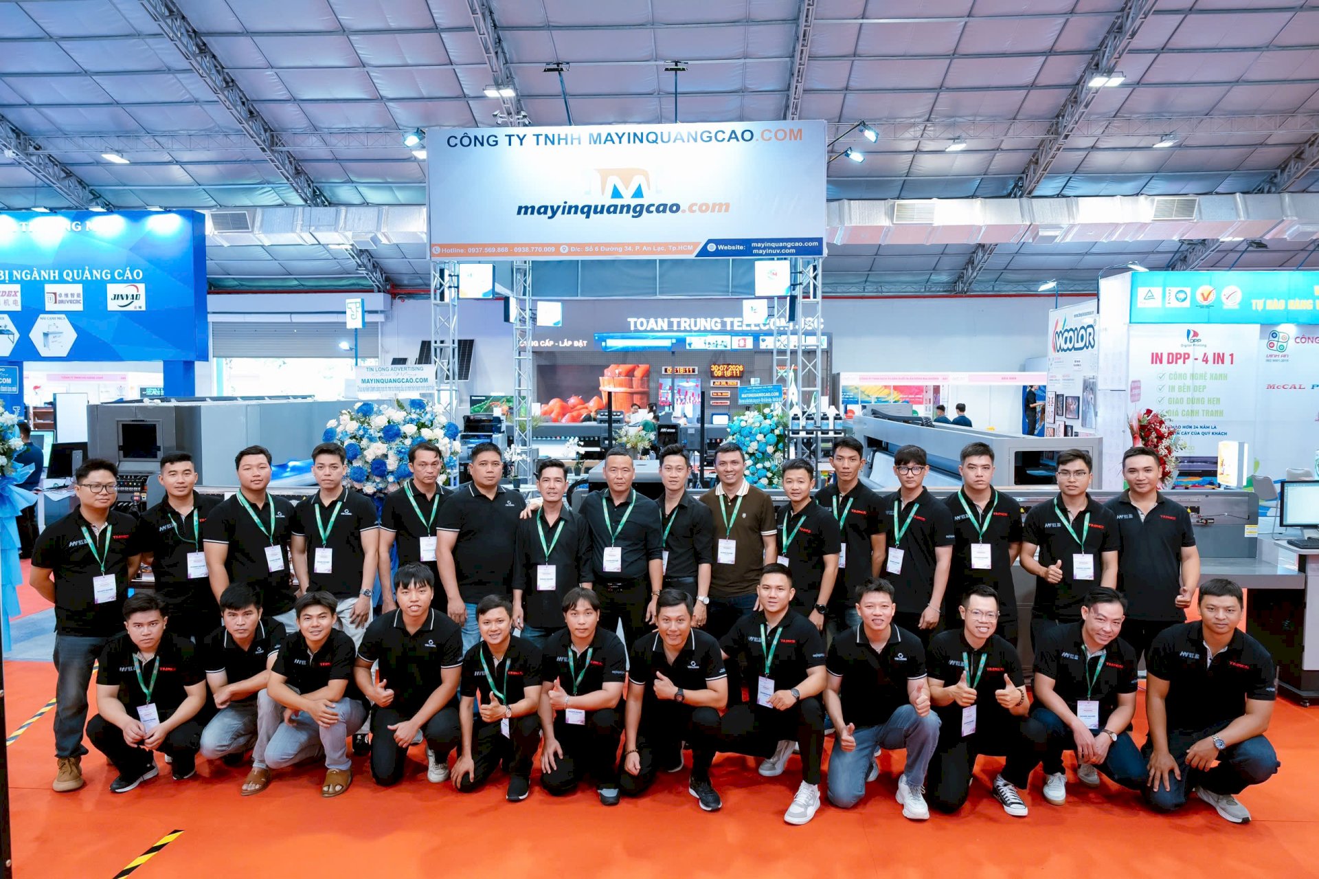 MayInQuangCao.com tại Triển lãm VietAd 2026 - Kết nối công nghệ, kiến tạo giá trị mới cho ngành in quảng cáo
