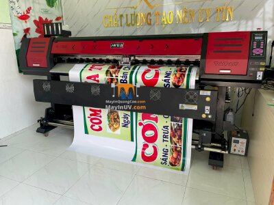 Hoàn thành lắp đặt máy in phun khổ 1m8 HongYing 2022 cho xưởng in anh Lâm tại tỉnh Tây Ninh