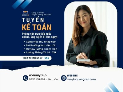Tuyển nhân viên kế toán