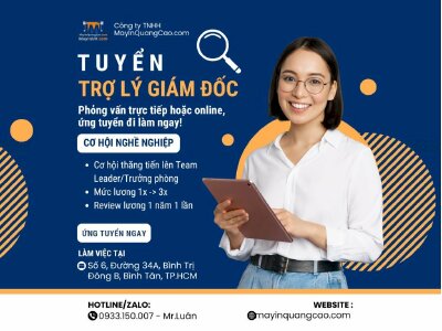 Tuyển dụng Trợ lý ban giám đốc