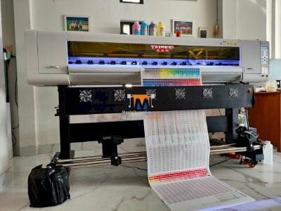 Máy in bạt khổ lớn 1m7 Taimes i3200 anh Hưng tại Quảng Nam