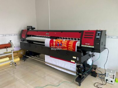 Máy in quảng cáo khổ lớn 2m5 HongYing anh Lành tại Đồng Tháp