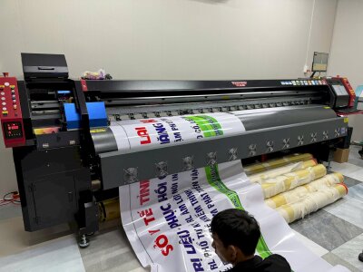 Bàn giao máy in khổ 3m2 Taimes T5S cho khách hàng tại Hưng Yên