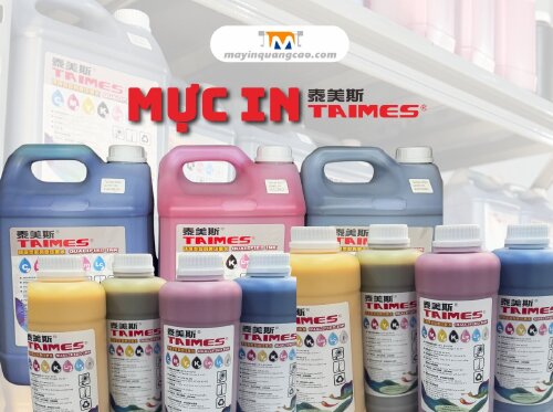 Mực in chính hãng Taimes - can 5 lít lớn - chai nhỏ