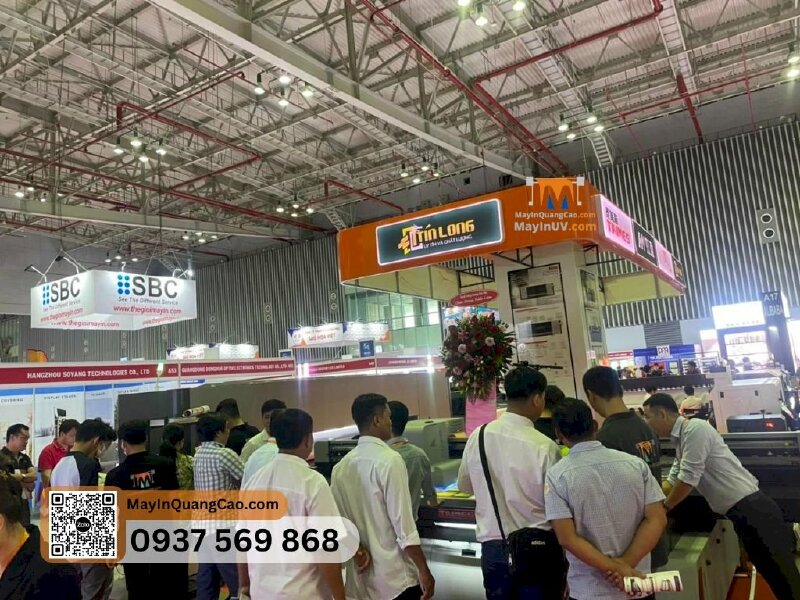 Công ty MayInQuangCao.com tại sự kiện Triển lãm Quốc tế thiết bị và công nghệ quảng cáo Việt Nam lần thứ 13 (VietAd 2023) diễn ra tại TP.HCM - Ảnh: 14