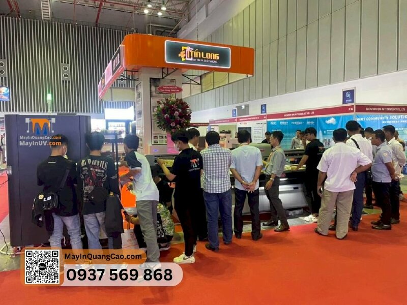 Công ty MayInQuangCao.com tại sự kiện Triển lãm Quốc tế thiết bị và công nghệ quảng cáo Việt Nam lần thứ 13 (VietAd 2023) diễn ra tại TP.HCM - Ảnh: 11