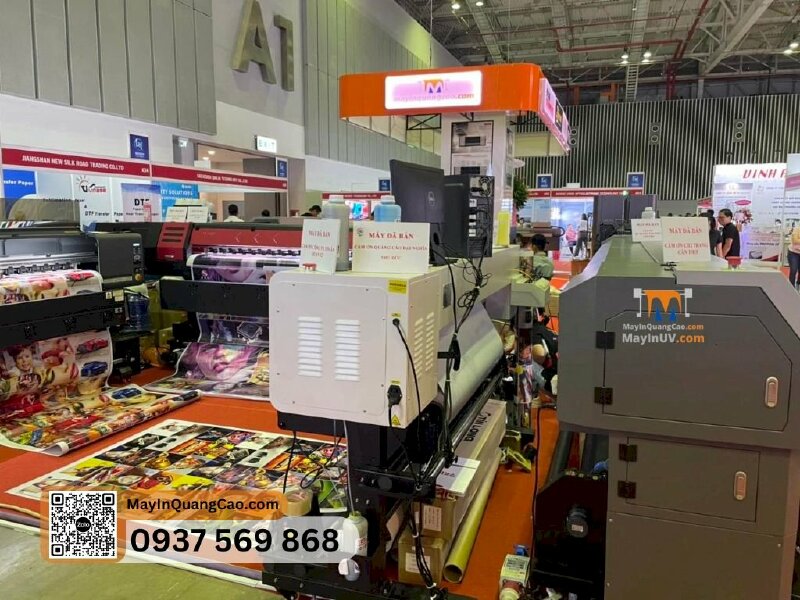 Công ty MayInQuangCao.com tại sự kiện Triển lãm Quốc tế thiết bị và công nghệ quảng cáo Việt Nam lần thứ 13 (VietAd 2023) diễn ra tại TP.HCM - Ảnh: 10