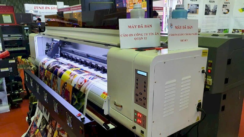 Công ty MayInQuangCao.com tại sự kiện Triển lãm Quốc tế thiết bị và công nghệ quảng cáo Việt Nam lần thứ 13 (VietAd 2023) diễn ra tại TP.HCM - Ảnh: 5