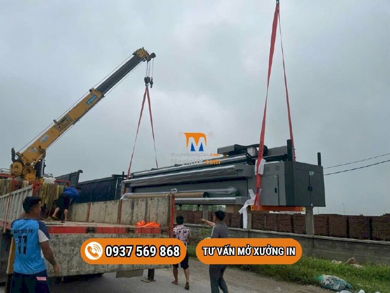 Máy in bạt khổ lớn nhất tại Việt Nam hiện nay!