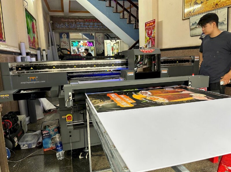 Máy in UV Phẳng, Cuộn, Tròn Taimes X1361
