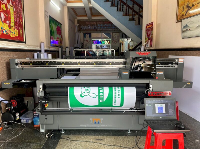 Máy in UV Phẳng, Cuộn, Tròn Taimes X1361