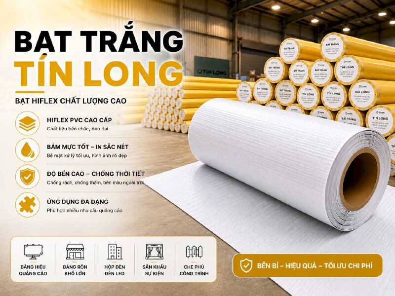 Bạt trắng Tín Long